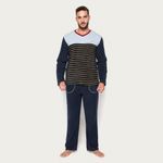 PIJAMA-LARGO-MICROPOLAR-8233AAZU