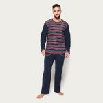 PIJAMA-LARGO-MICROPOLAR-8236BAZU