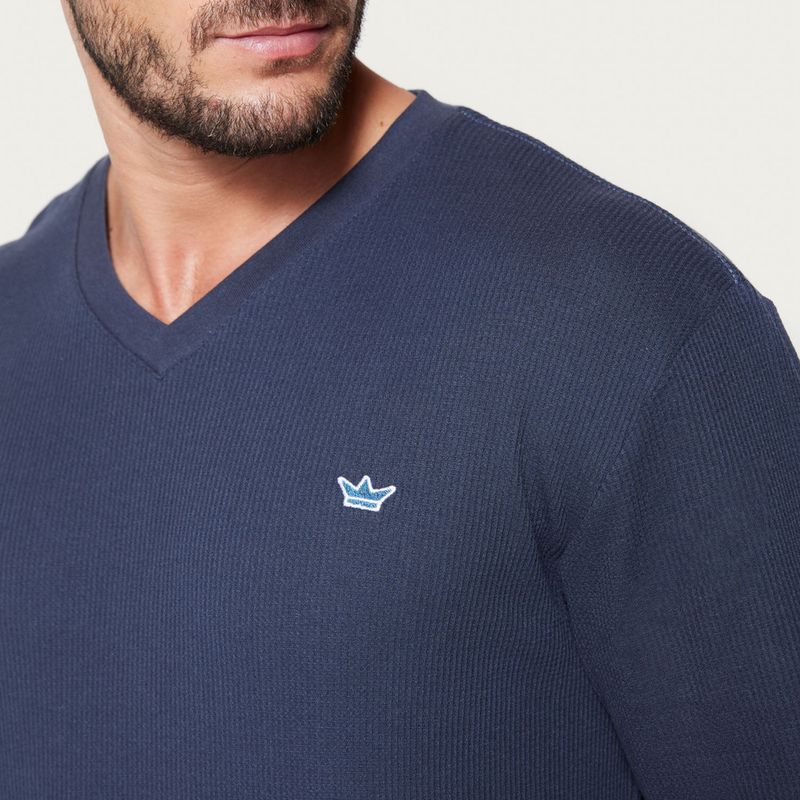 PIJAMA-LARGO-WAFLE-Y-JERSEY-8234CAZU