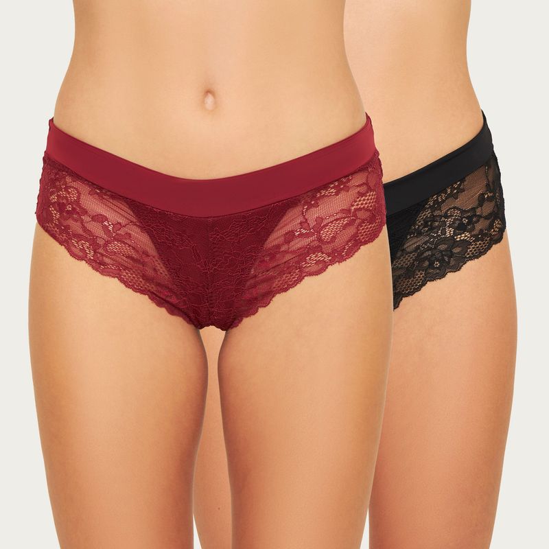 Pack 2 Pantaleta Brazilian Encaje Palmers