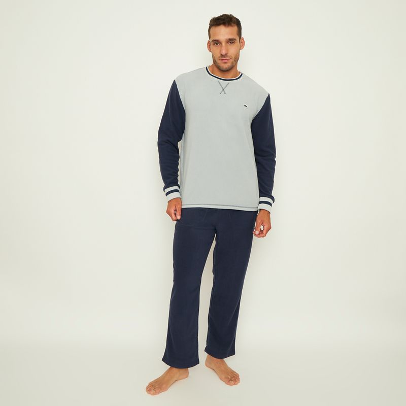 Pijama Hombre Largo Micropolar Palmers Palmers