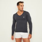 Camisetas-Camiseta-Gris-Oscuro-Compression-Seamless-Palmers-Hombre-48999VGRO