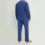 Largo-Pijama-Micropolar-82223AZU