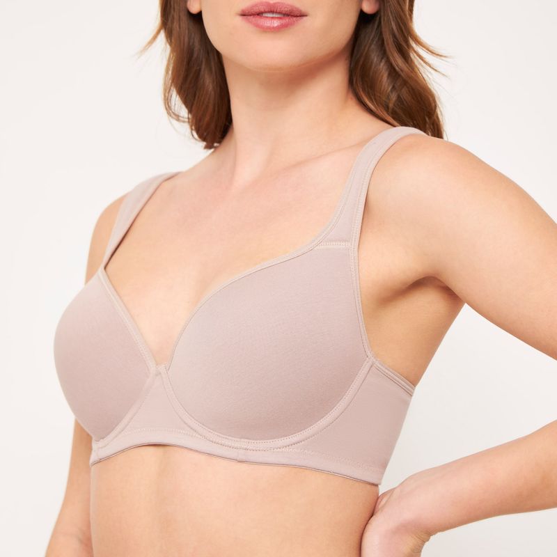 Algodon-Sosten-Taupe-De-Algodon-Con-Arco-Con-Padding-Palmers-Mujer-20087TAU