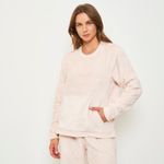 Largo-Pijama-Mujer-Largo-Polar-Fleece-Palmers-6022BCRE